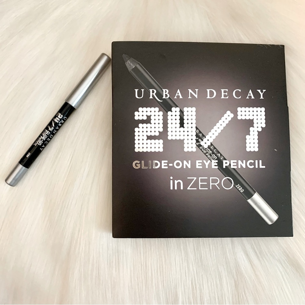 4/$30 Sale💫Urban Decay 24/7 Glide On Eyeliner Pencil Zero Black Mini Size